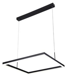 LED Stmievateľný luster na lanku LED/55W/230V 3000-6500K + diaľkové ovládanie