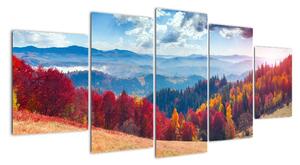 Obraz jesennej prírody (Obraz 150x70cm)