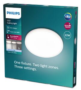 Philips 8719514432024 Ozziet stropné svietidlo LED 22W/2500lm 4000K biela SceneSwitch