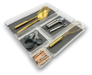 Organizér GREY 40,3 x 16,2 x v.4,5 cm