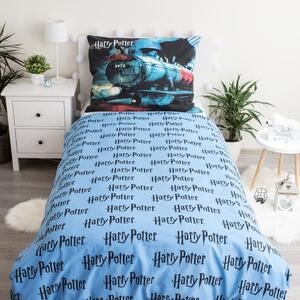 Detské bavlnené obliečky Jerry Fabrics Harry Potter, 140 x 200 cm