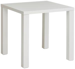 JEDÁLENSKÝ STÔL, biela s vysokým leskom, 80/80/75 cm P & B - Stoly, Online Only