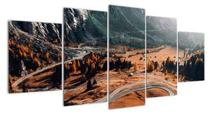 Obraz horské cesty (Obraz 150x70cm)