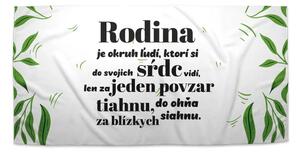 Sablio Uterák Rodina 5 - 30x50 cm