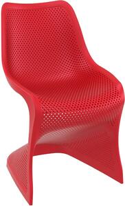 Siesta Exclusive Záhradná stolička Bloom Červená