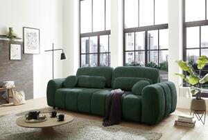 ROZKLADACIA POHOVKA, textil, tmavozelená MID.YOU - Sedačky, Online Only