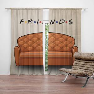 Sablio Záves Seriál Priatelia FRIENDS Gauč: 2ks 140x250cm
