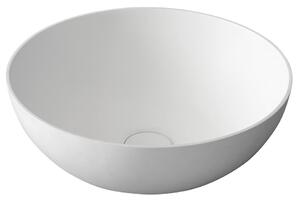 Sapho Sapho, THIN umývadlo na dosku Ø 39 cm, bielá mat, WN185