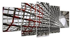Obraz kovové mreže (Obraz 150x70cm)