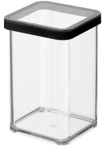 Dóza na potraviny 1l Rotho Loft - MIDDLE Black, čierna