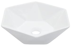 Umývadlo biele 41x36,5x12 cm keramické biele