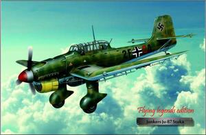 Lietadlo Jounkers Ju-87 Stuka - ceduľa 29cm x 20cm Plechová tabuľa