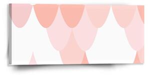 Sablio Obraz Ružové oblúčiky - 110x50 cm