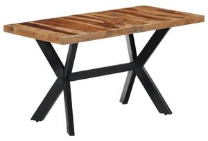 Jedálenský stôl 140x70x75 cm masívne sheeshamové drevo