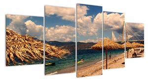 Obraz pláže (Obraz 150x70cm)