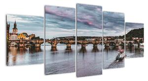 Obraz Prahy (Obraz 150x70cm)
