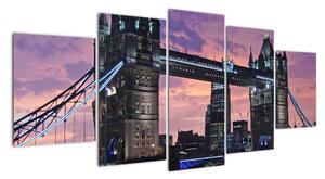 Obraz s Tower Bridge (Obraz 150x70cm)