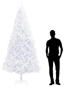 Umelý vianočný stromček 300 cm, biely