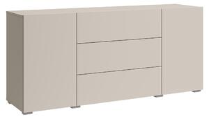 ŠIROKÁ KOMODA, kašmírová, 150/68/38,5 cm P & B - Online Only obývacie izby, Online Only