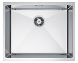 Erga HD, 1-komorový oceľový drez 540x440x210 mm, oceľová, ERG-MLS-HD5444