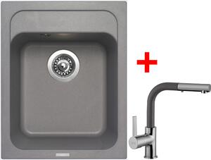 Set Sinks CLASSIC 400 Titanium + ENIGMA S GR