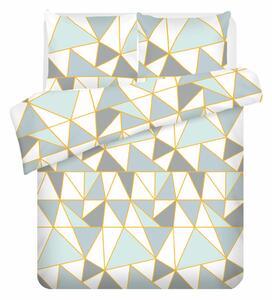 Bavlnená súprava obliečok s trojuholníkmi MAIKO 160x200 cm