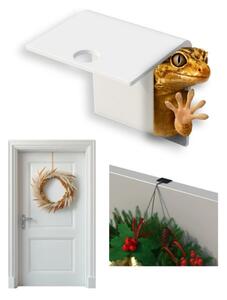 Usporadejto.cz Univerzálny háčik na vence DOORHOOK - biely
