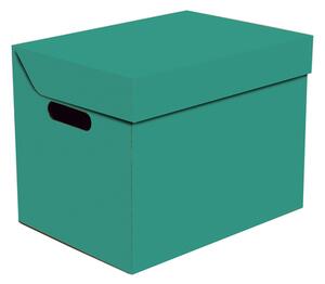 Dekoratívna kartónová krabička s vrchnákom APLA morská