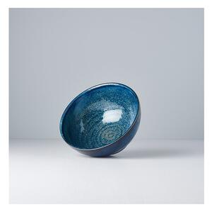 Modrá keramická miska Mij Indigo, ø 18 cm