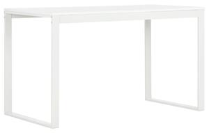 Počítačový stôl, biely 120x60x70 cm