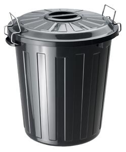 Rotho Odpadkový kôš s vekom a kovovými zámkami MINI POPOLNICA 25l