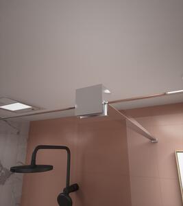 Erga Paris, stabilizačná vzpera pre sprchové zásteny s hrúbkou skla 8mm, dĺžka max. 150cm, chrómová, ERG-V02-PARIS-BAR-CR