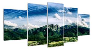 Horský výhľad - moderné obrazy (Obraz 150x70cm)
