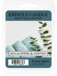Kringle Candle Eucalyptus & Cotton vosk do aromalampy 64 g