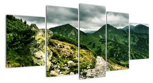 Horská cesta - obraz na stenu (Obraz 150x70cm)