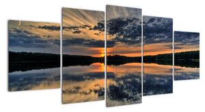Západ slnka - obraz do bytu (Obraz 150x70cm)