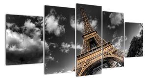 Eiffelova veža - obrazy (Obraz 150x70cm)