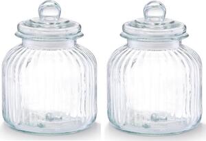 Zeller Present Sklenená dóza, veľký objem 2,9 l NOSTALGIA