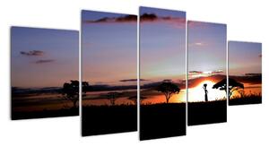 Západ slnka - obraz (Obraz 150x70cm)