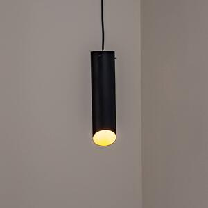 Závesné svietidlo Sivani MR-976, čierne, kov, Ø 8 cm