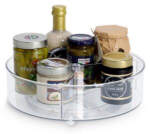 Zeller Present Otočný organizér s priehradkami, Zeller COMPACTA pr. 27 x 9 cm