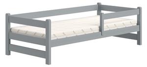 Detská posteľ Alis DP 018 so zásuvkami - 80x160 cm - šedá