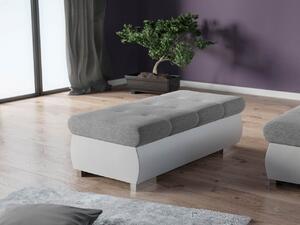 Mirjan24 Taburetka Herkules, Dostupné poťahy: ekokoža Soft 017 (biela) + Soul 17 5903211403163