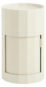 HAY Skrinka Facet Cabinet, High, Eggshell