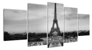 Eiffelova veža (Obraz 150x70cm)
