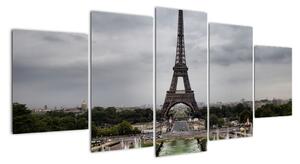 Eiffelova veža (Obraz 150x70cm)