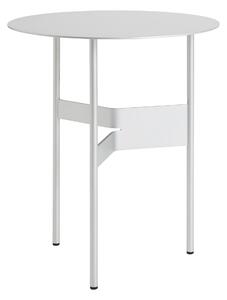 HAY Konferenčný stolík Shim Ø45, Silver Grey
