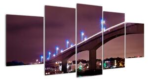 Nočná most - obraz (Obraz 150x70cm)