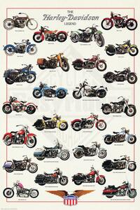 Plagát, Obraz - Harley-Davidson Legend