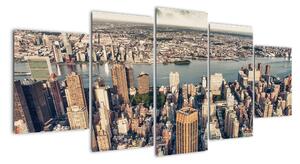 New York - obraz (Obraz 150x70cm)